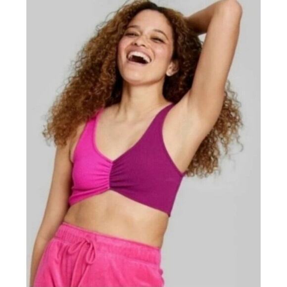 Sports Bra 2 Tone Tank/Sports- Wild Fable Medium - Picture 1 of 4